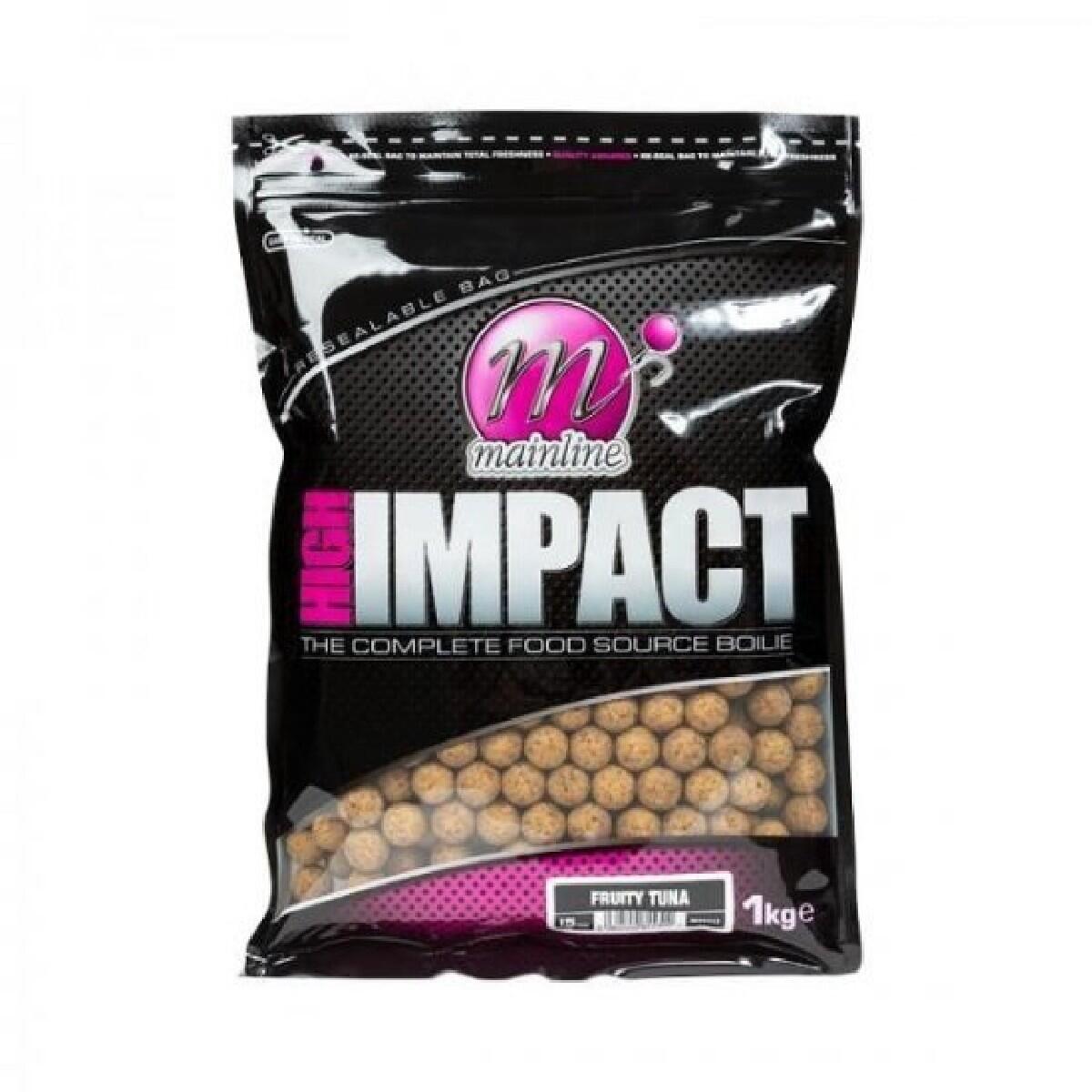 Mainline Boilie High Impact Boilies 20mm Fruity Tuna 1/2