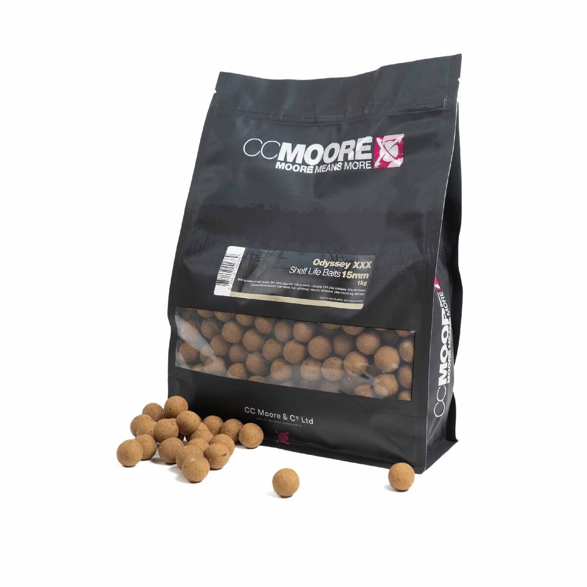 CC MOORE CC Moore Odyssey XXX Shelf Life 15mm 1Kg - Karper Boilies