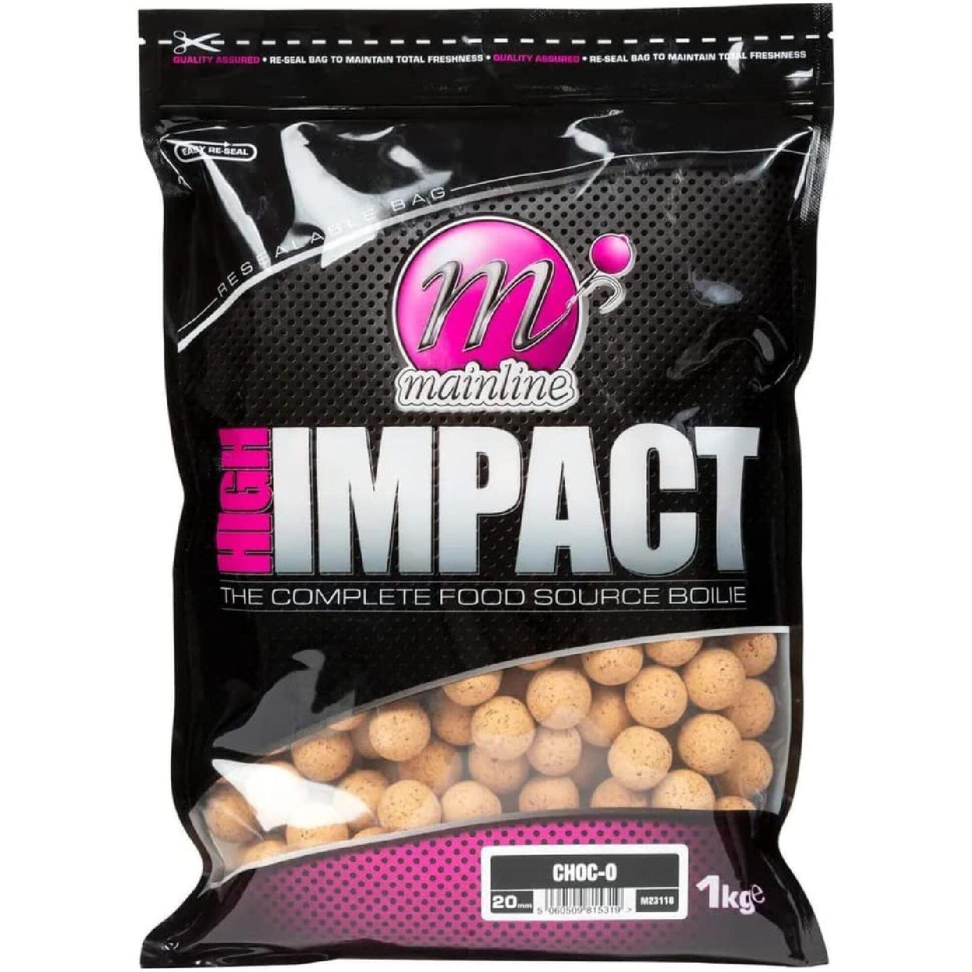 MAINLINE Mainline Boilie High Impact Boilies 20mm Choc-O - Karper Boilies