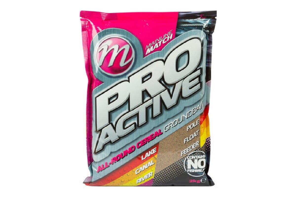Mainline Match 2Kg Groundbait Pro Active (Allround) 1/3