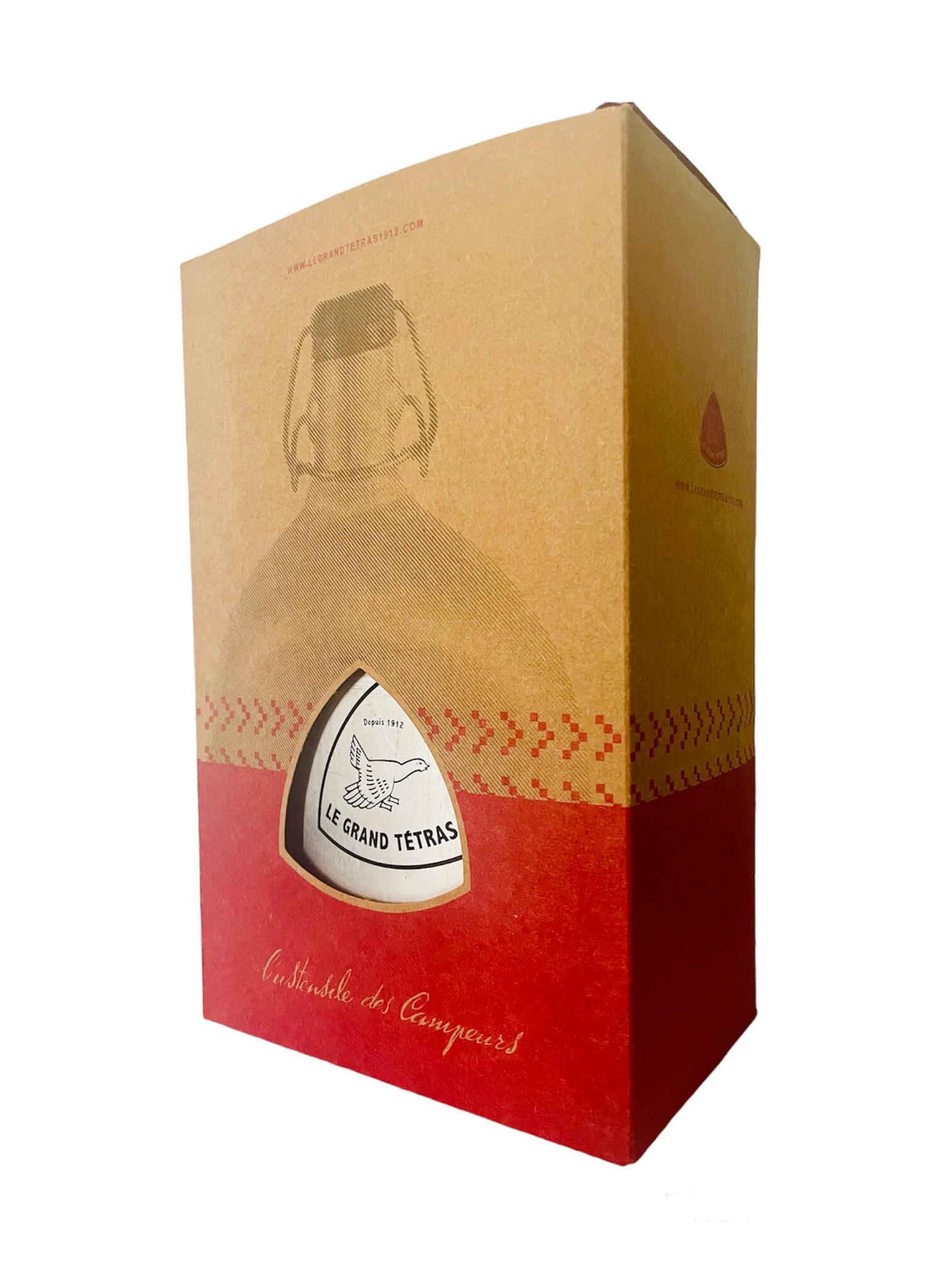 La Gourde Française Ovale 1 litre - Métal en Aluminium recyclé 5/7