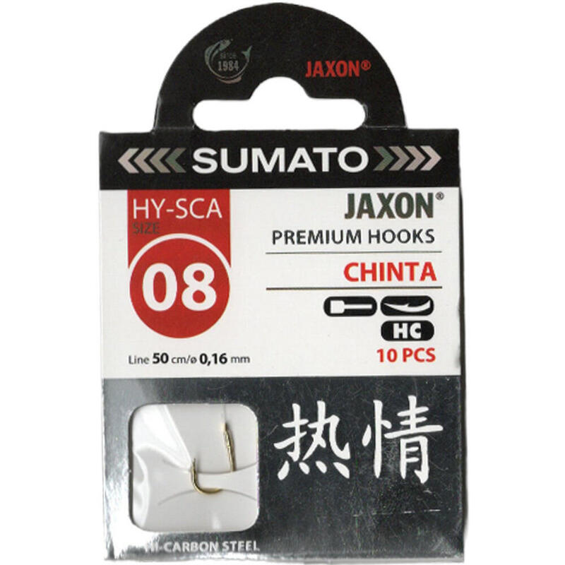 Przypon Jaxon Sumato CHINTA #8 0,16 złote 10szt