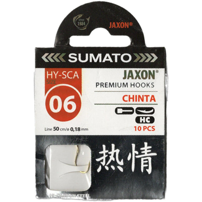 Przypon Jaxon Sumato CHINTA #6 0,18 złote 10szt