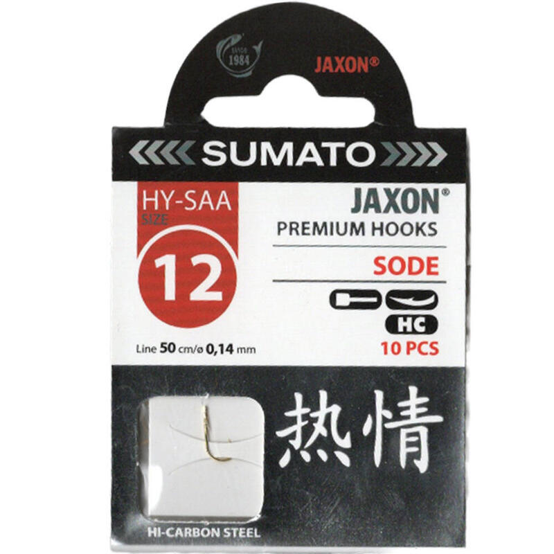 Przypon Jaxon Sumato SODE #12 0,14 złote 10szt