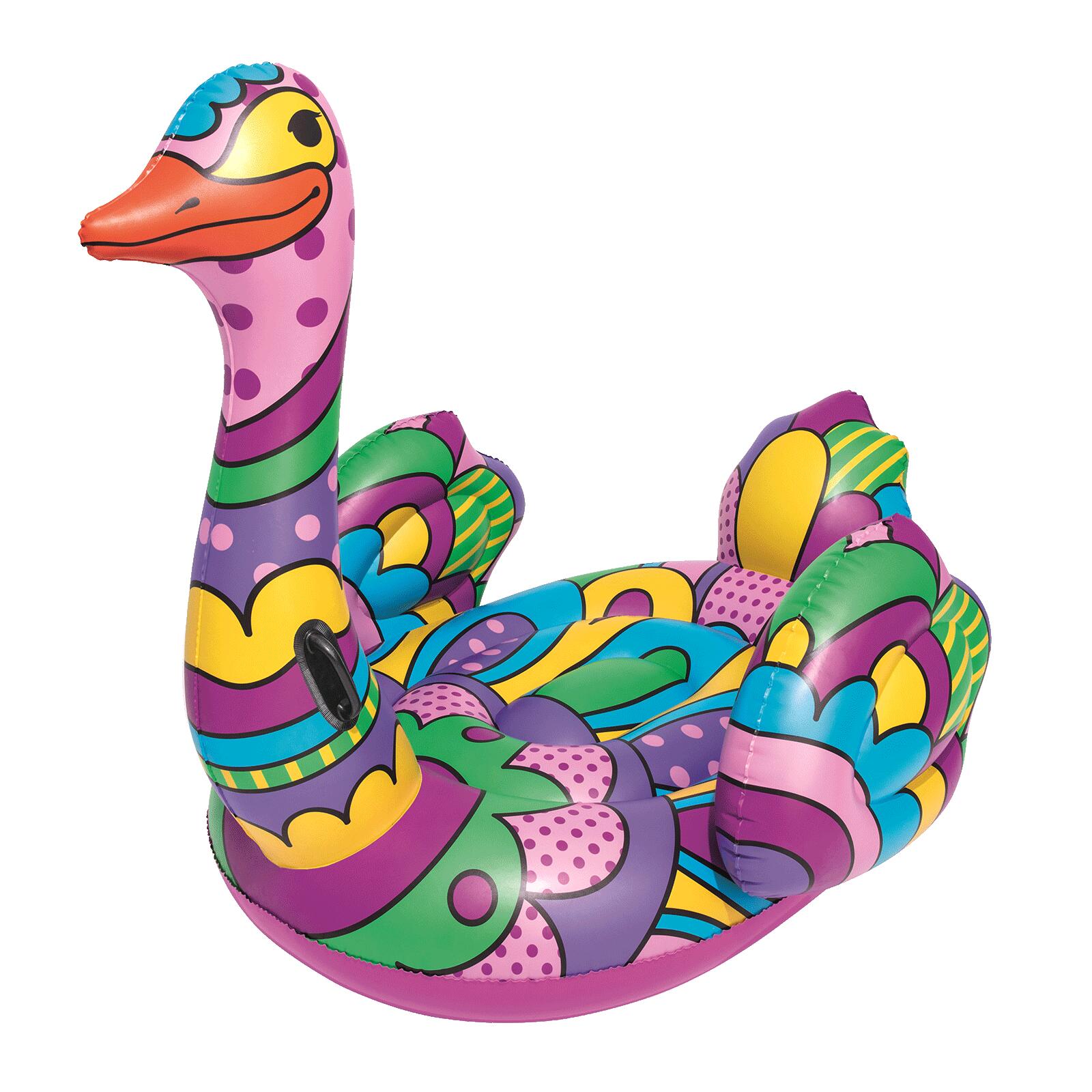 BESTWAY Salvagente Bestway Struzzo 190 x 166 cm Vinile Blu/Verde