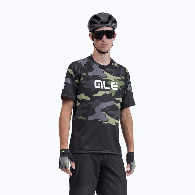 Maillot cycliste Pactimo fermeture éclair intégrale aqua