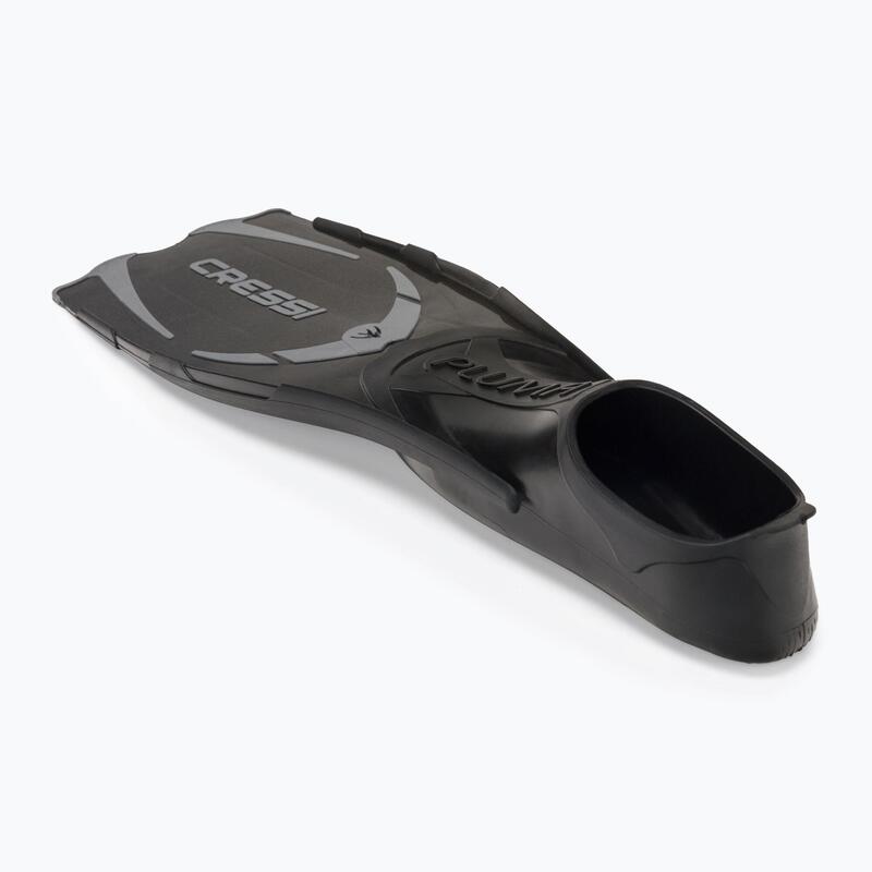 Set de scufundare Cressi complet cu mască, tub și labe negre