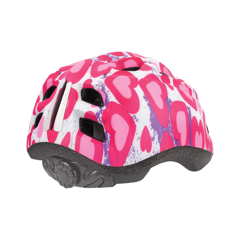 POLISPORT Glitter Harten" kinderhelm