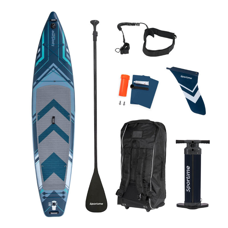 Sportime Stand Up Paddling Board Seegleiter Pro Full-Carbon-Set, 126 T