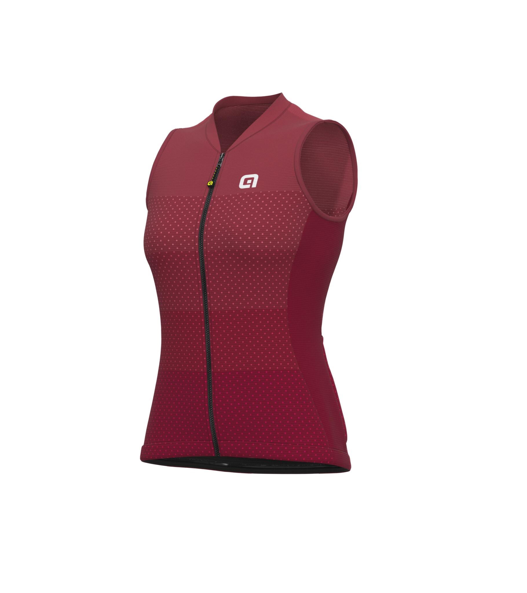 Maillot Femme Alé Level S/Less Bordeaux 3/5