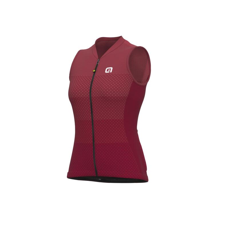 Maillot Femme Alé Level S/Less Bordeaux