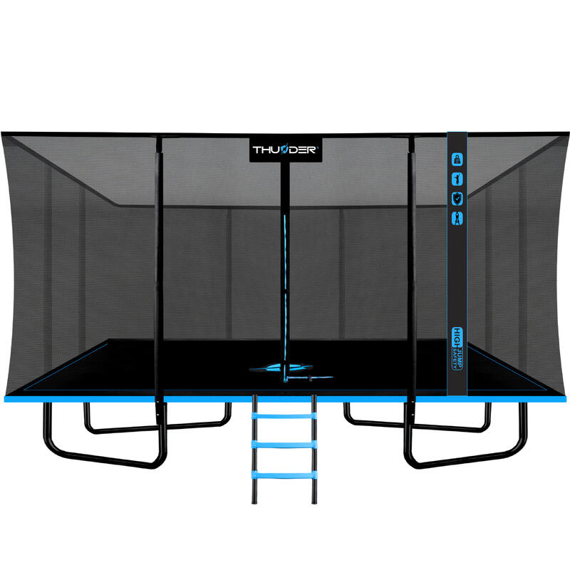 Trampolina ogrodowa do skakania THUNDER OUTSIDE PHENOM 11FT*16FT BLUE