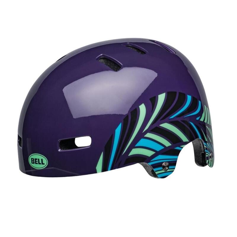 Bell Sports 8068493 Thalia Black & Purple ABS & Polycarbonate Bicycle  Helmet
