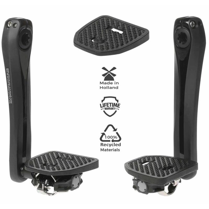 Adaptér pro bezklipsové pedály Shimano SPD a Look X-Track Pedal Plate SPDX
