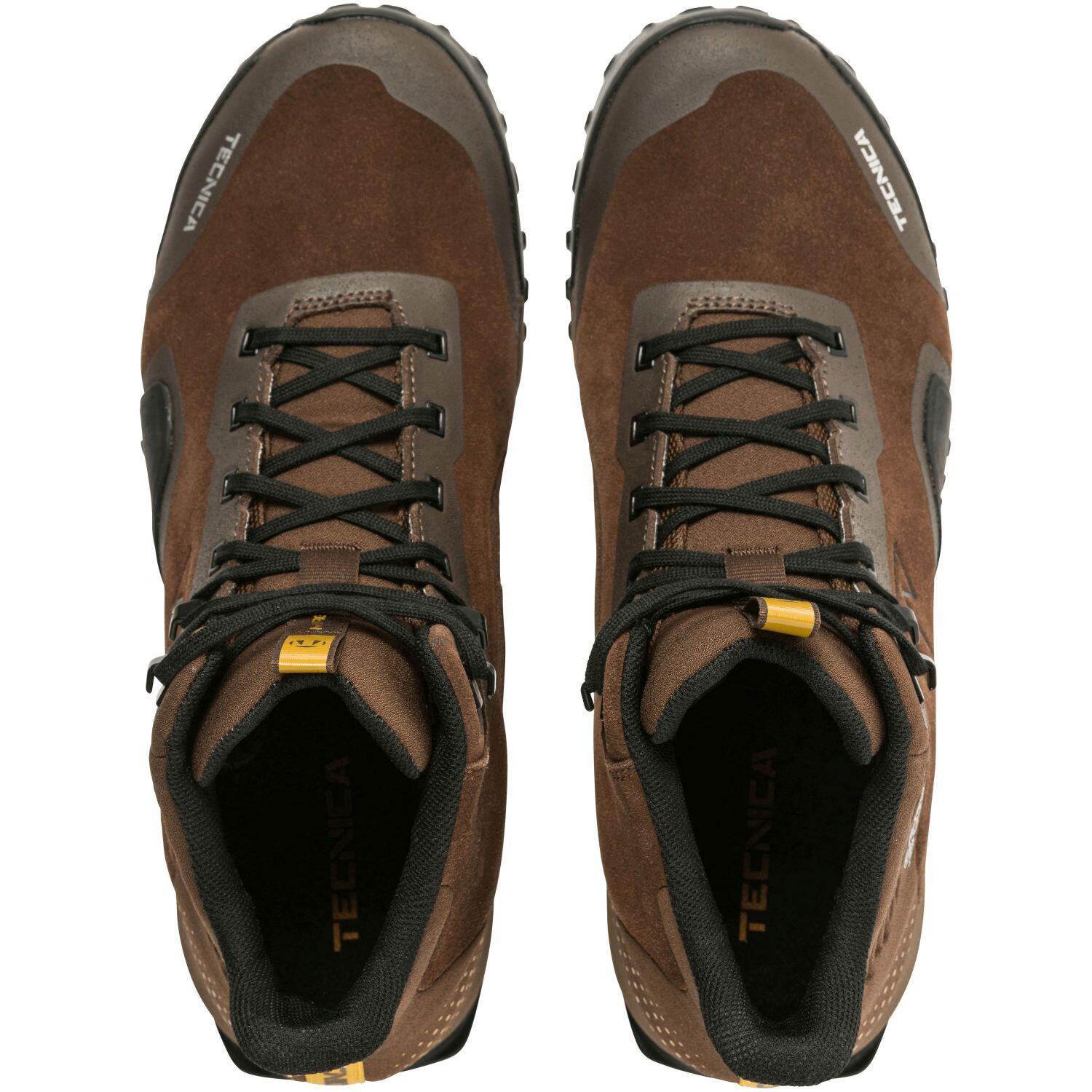 Botas de montanha de homem Tecnica  MAGMA MID Gore-Tex marrom 3/4