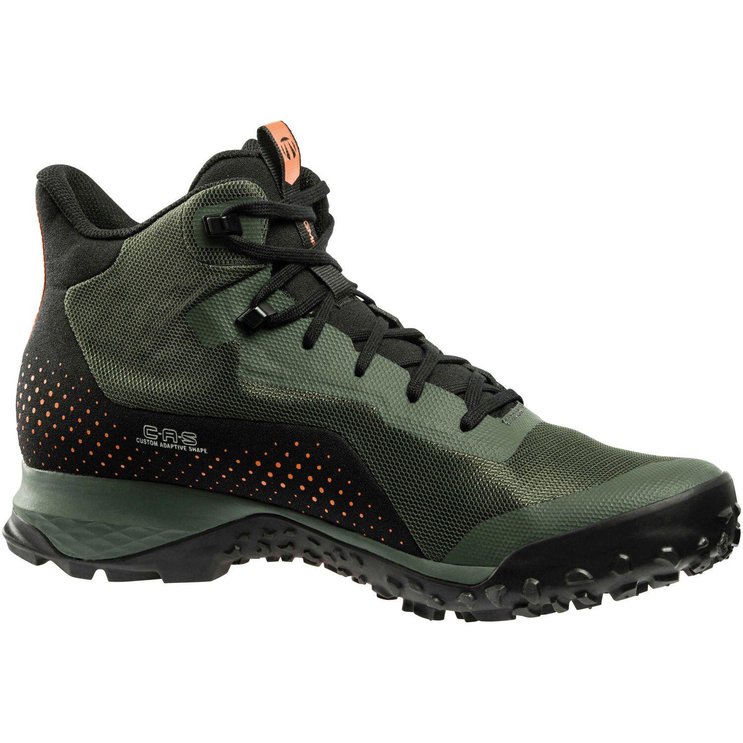 Botas de montaña de hombre Tecnica  MAGMA S MID Gore-Tex verde 3/4