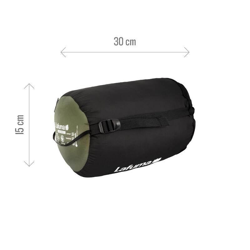 Sac de couchage Randonnée Mixte ACTIVE 5°  Droit