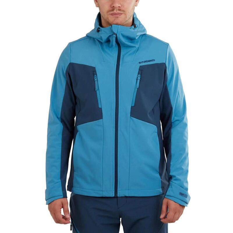 Jacheta softshell Rauris Softshell Jacket M - albastru deschis barbati