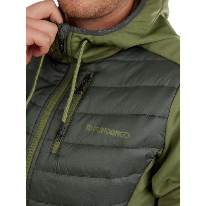 Vermont Hybrid Jacket férfi softshell kabát - oliva