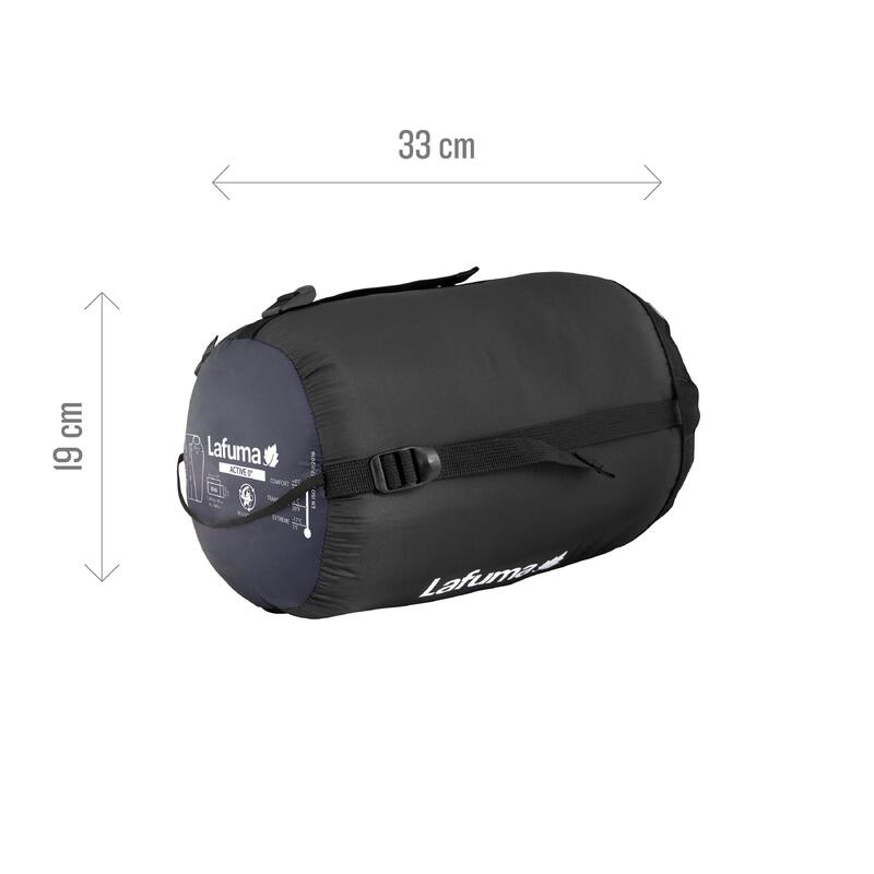 Sac de couchage Trekking Mixte ACTIVE 0  Droit