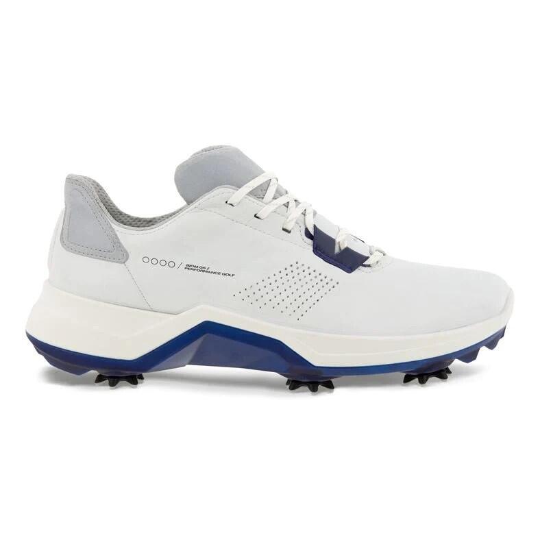 Ecco Biom G5 Blanc/Profondeurs Bleues Hommes