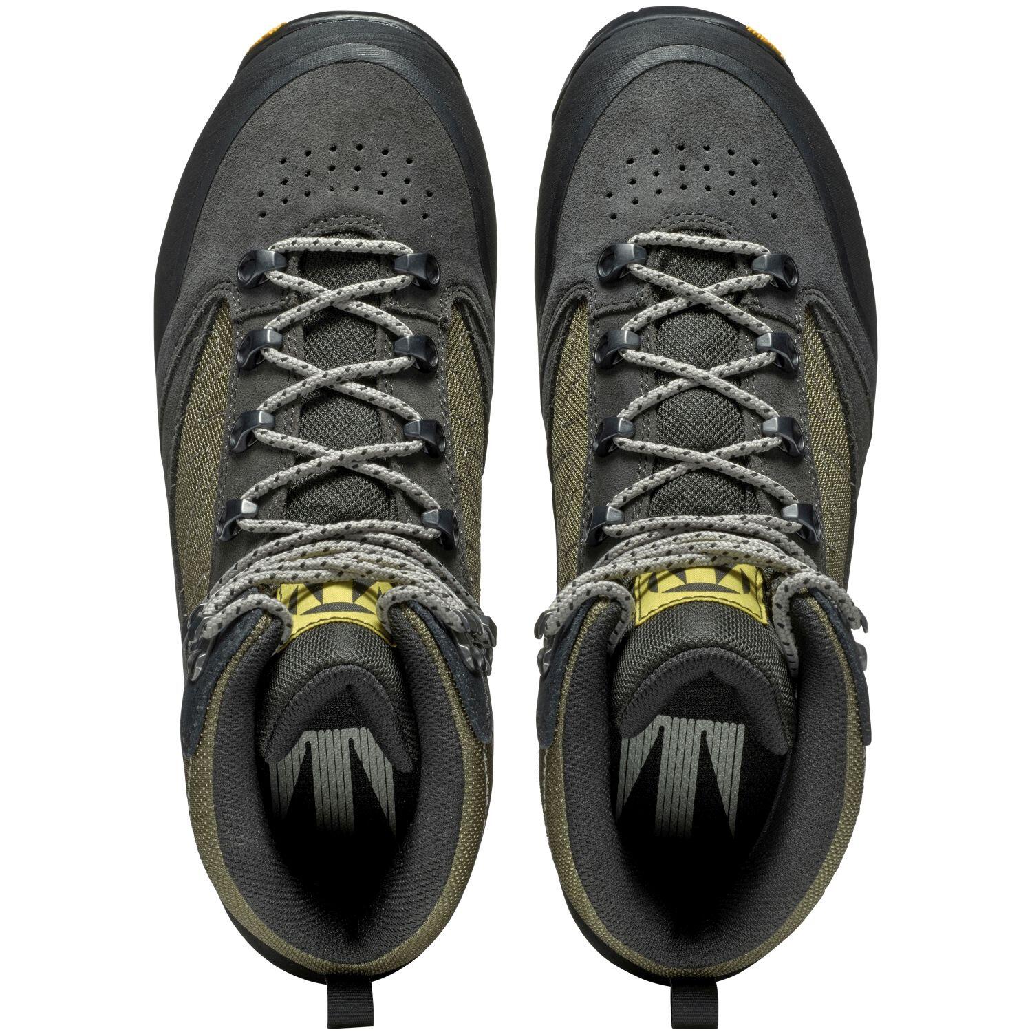 Botas de montaña de hombre Tecnica  KILIMANJARO II Gore-Tex verde-amarillo 5/6