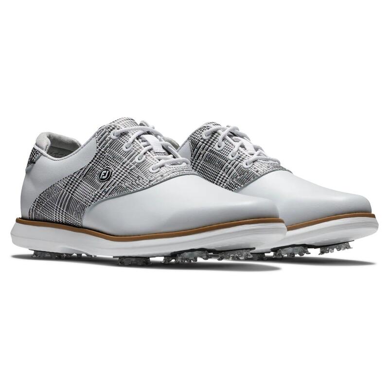 Footjoy Traditions White/Tartan Damen