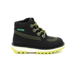 Botas Niño Kickers Kickrally Negro