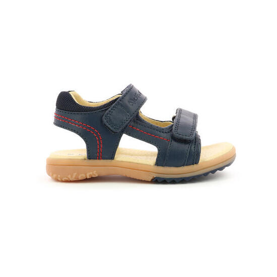 Sandalen Kickers Modell Platino Farbe Blau