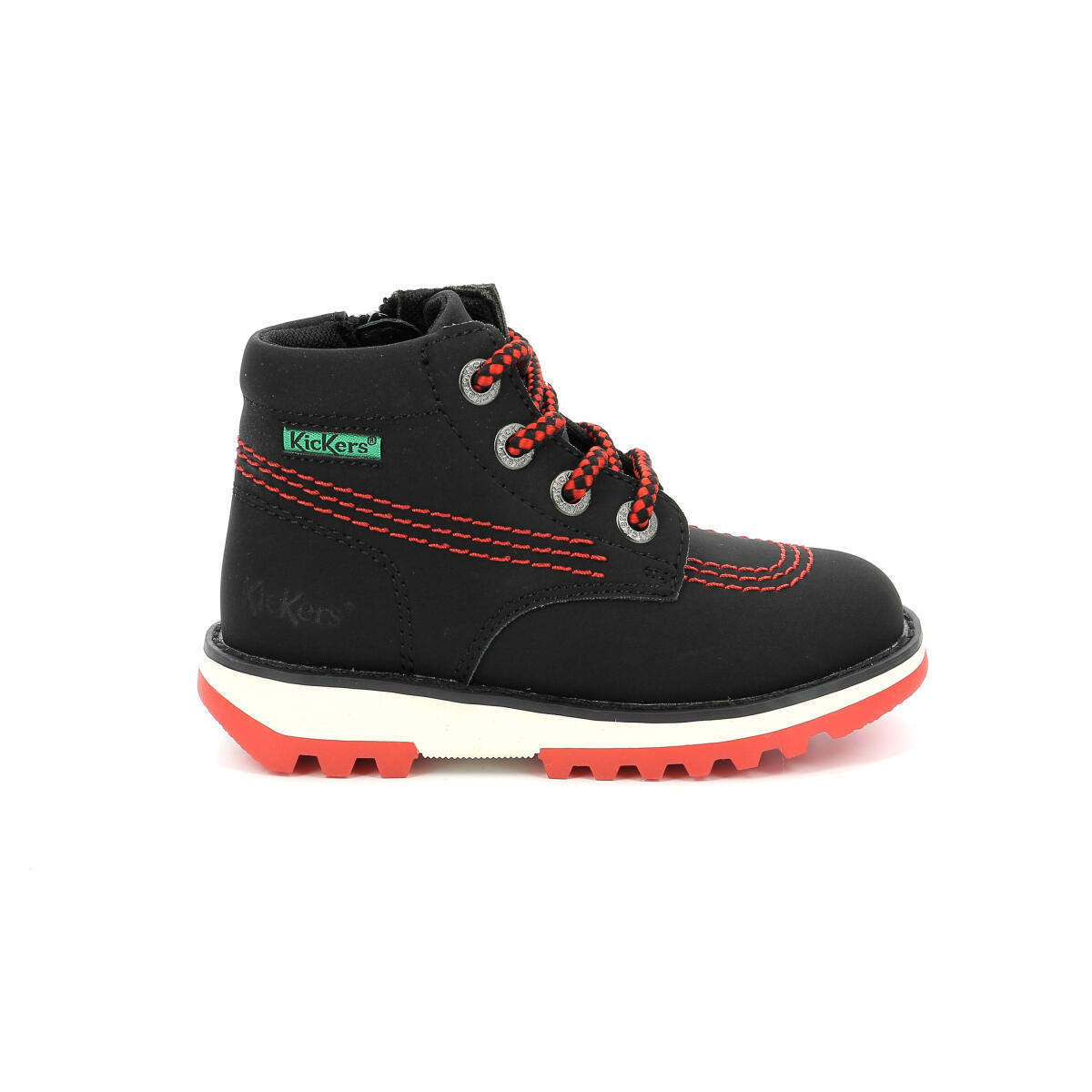 KICKERS Boots Kickers Model Kickrally Kleur Zwart