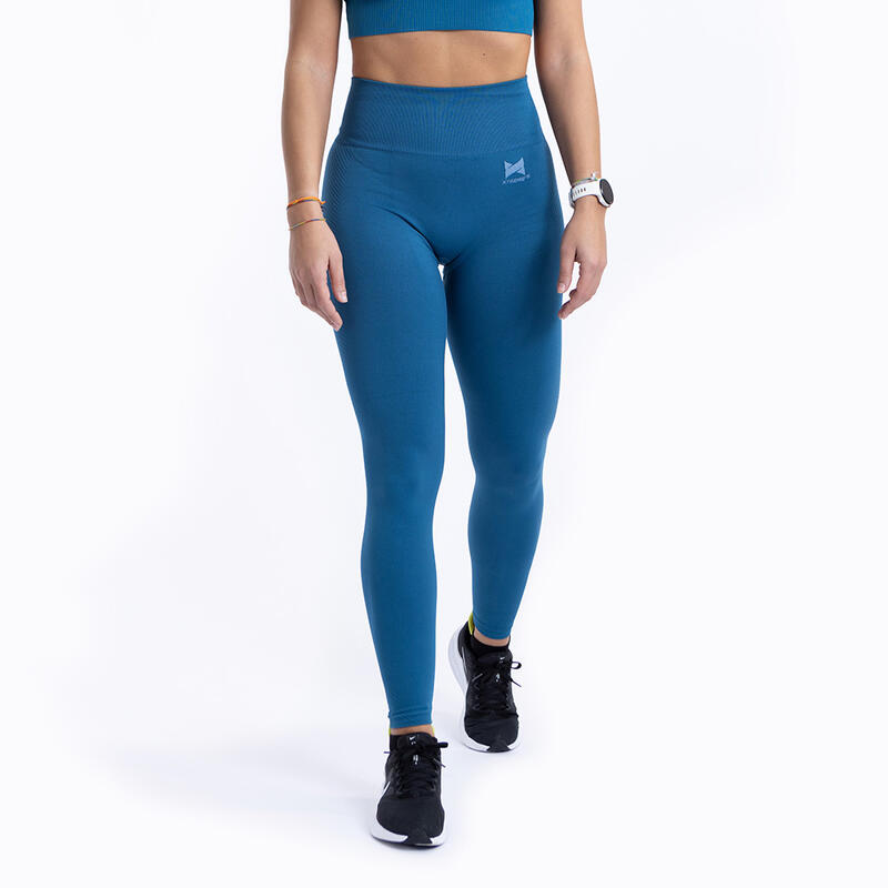 Xtreme Sportswear legginsy sportowe damskie Niebieskie