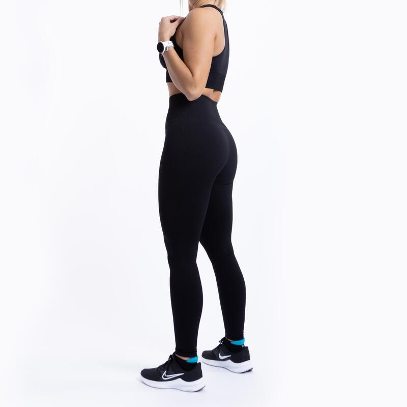 LEGGINGS DE DESPORTO XTREME TECIDO TÉCNICO PRETO