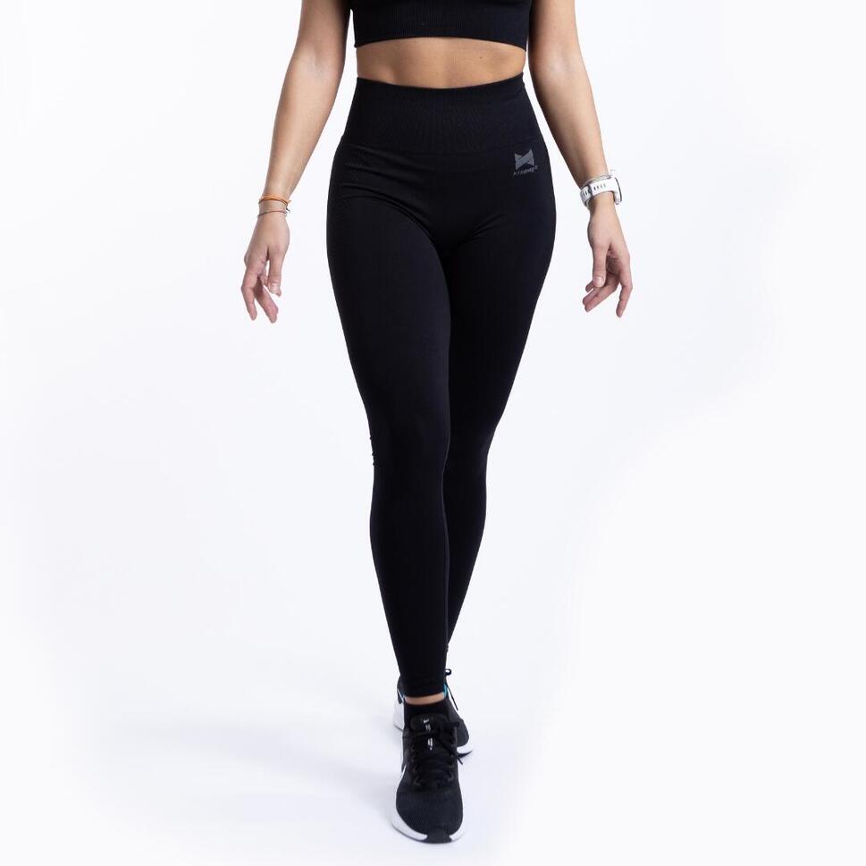 XTREME Xtreme Sportswear Sportlegging Dames Zwart Decathlon