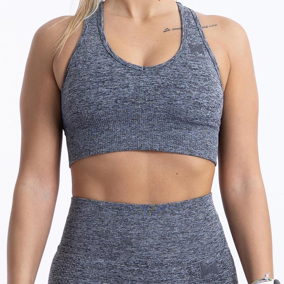 Xtreme Sportswear damski top sportowy Antracyt melanż
