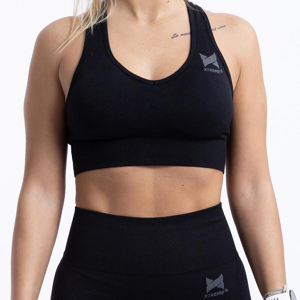 Xtreme Sportswear Haut de sport Femme Noir XTREME Decathlon