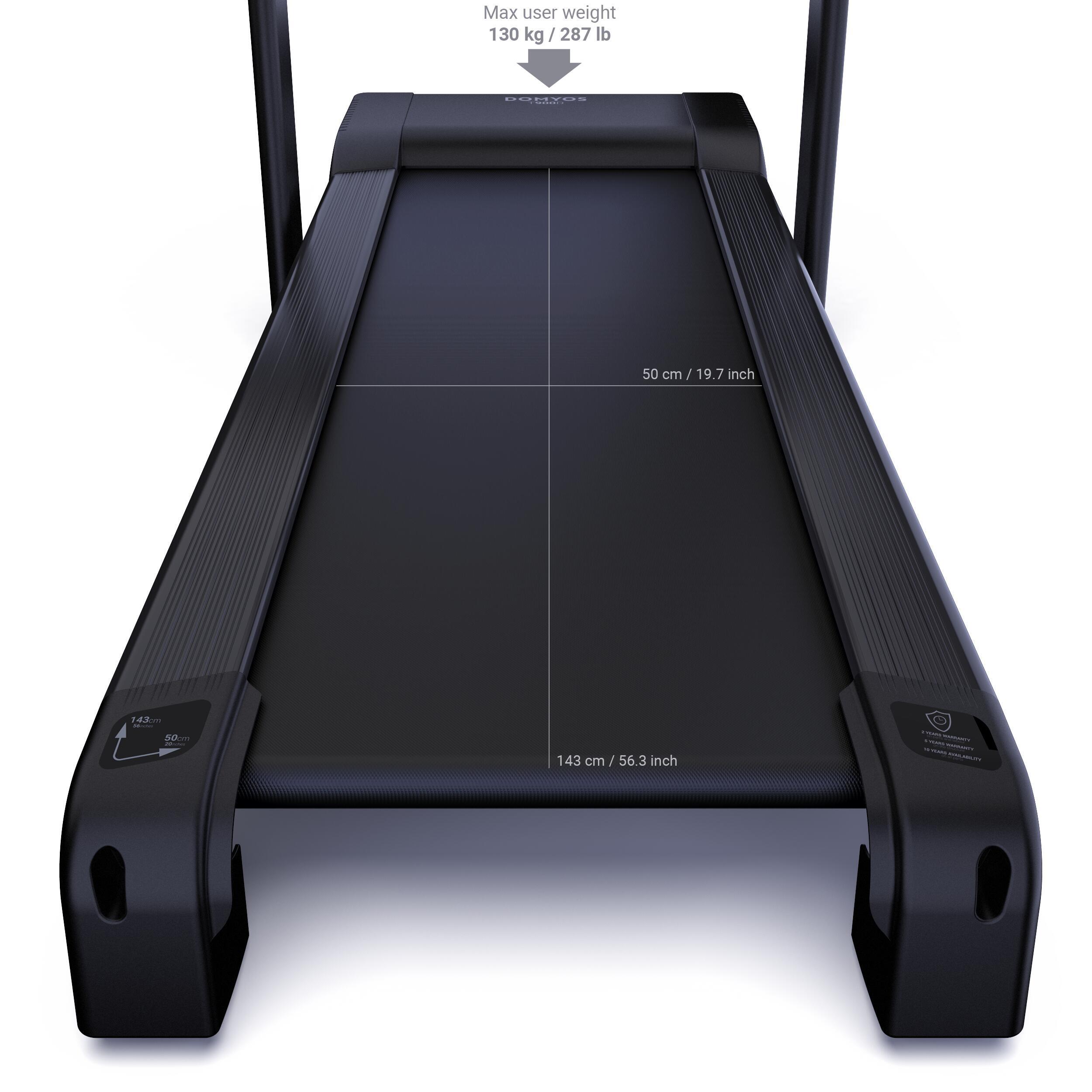 Tweedehands Connected loopband T900D 18 km/u 50 x 143 cm 5/5