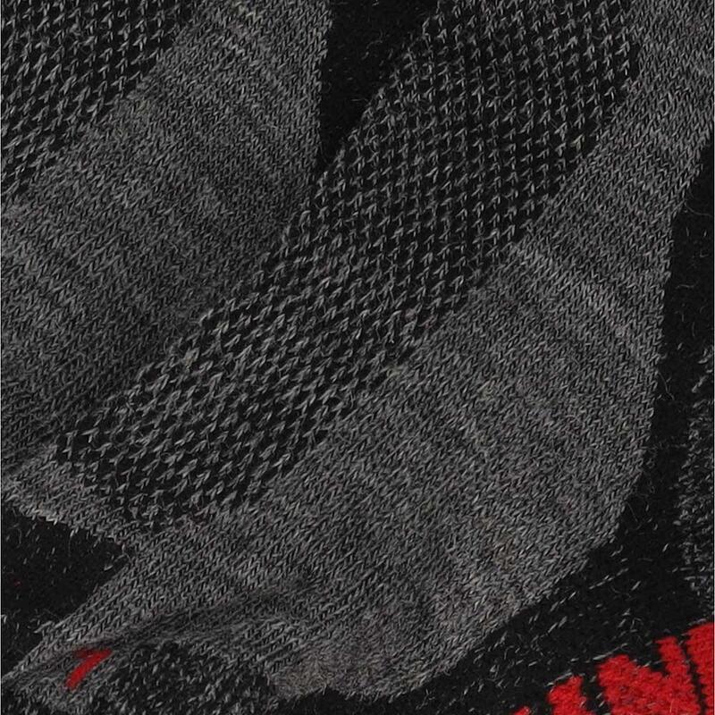 Chaussettes de randonnée Xtreme laine mérinos 6 paires Multi Anthracite