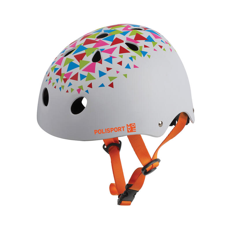 Capacete Urban Radical Triangles Branco