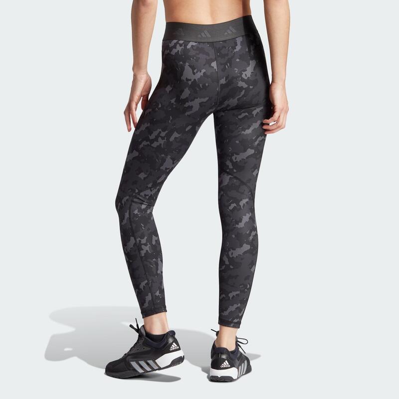 Legging 7/8 à imprimé camouflage Techfit