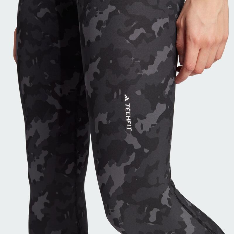 Legging 7/8 à imprimé camouflage Techfit