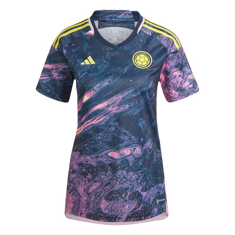 Camiseta segunda equipación selección femenina Colombia 23