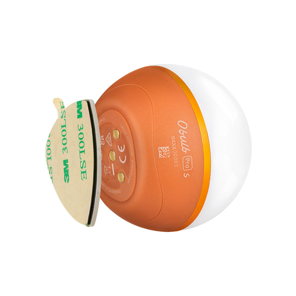 OLIGHT Obulb Pro S Multicolor Portátil LED Luz 240 Lum Controle Remoto Laranja 4/6