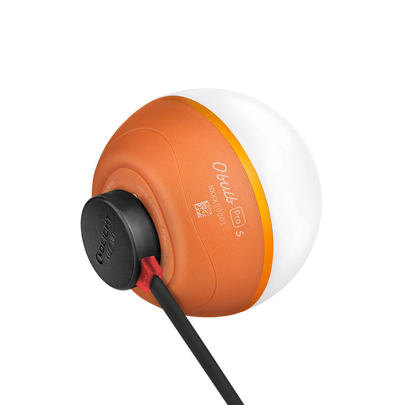 Luz LED portátil multicolor OLIGHT Obulb Pro S 240 lum control remoto Naranja