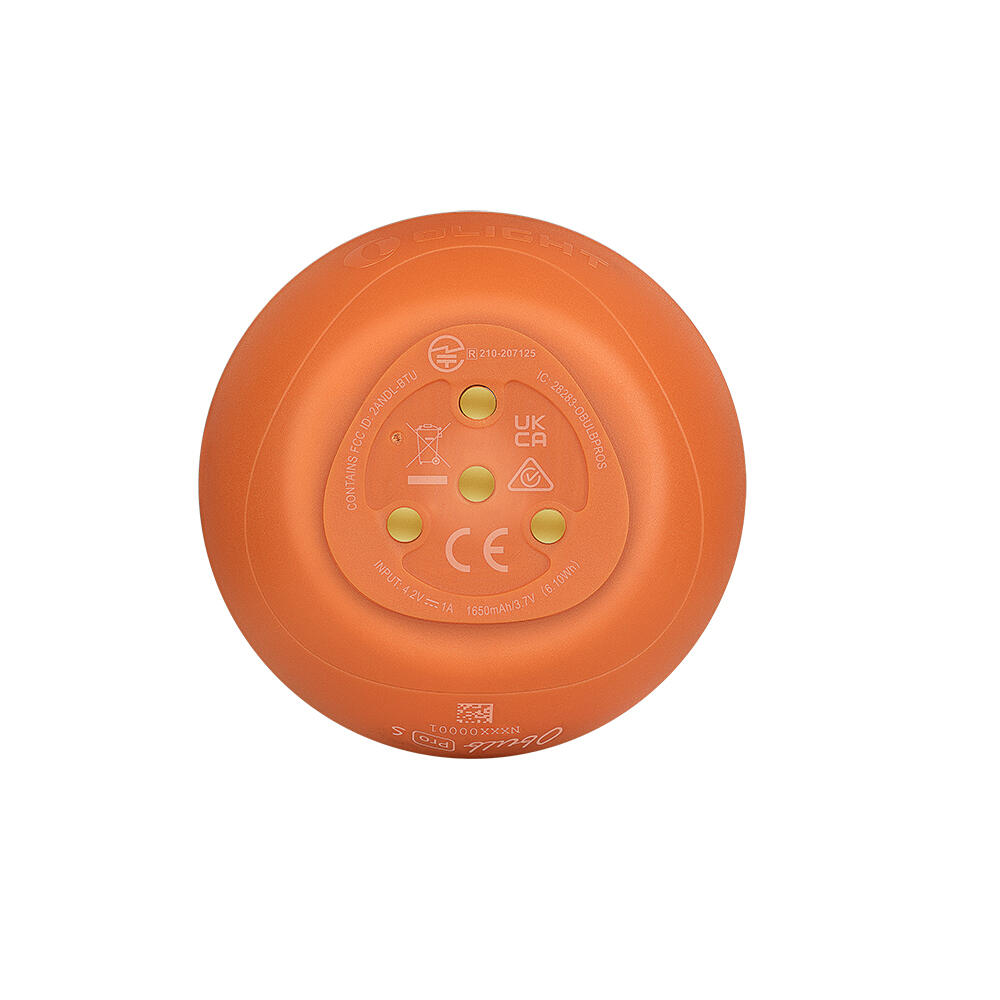 OLIGHT Obulb Pro S Multicolor Portátil LED Luz 240 Lum Controle Remoto Laranja 6/6