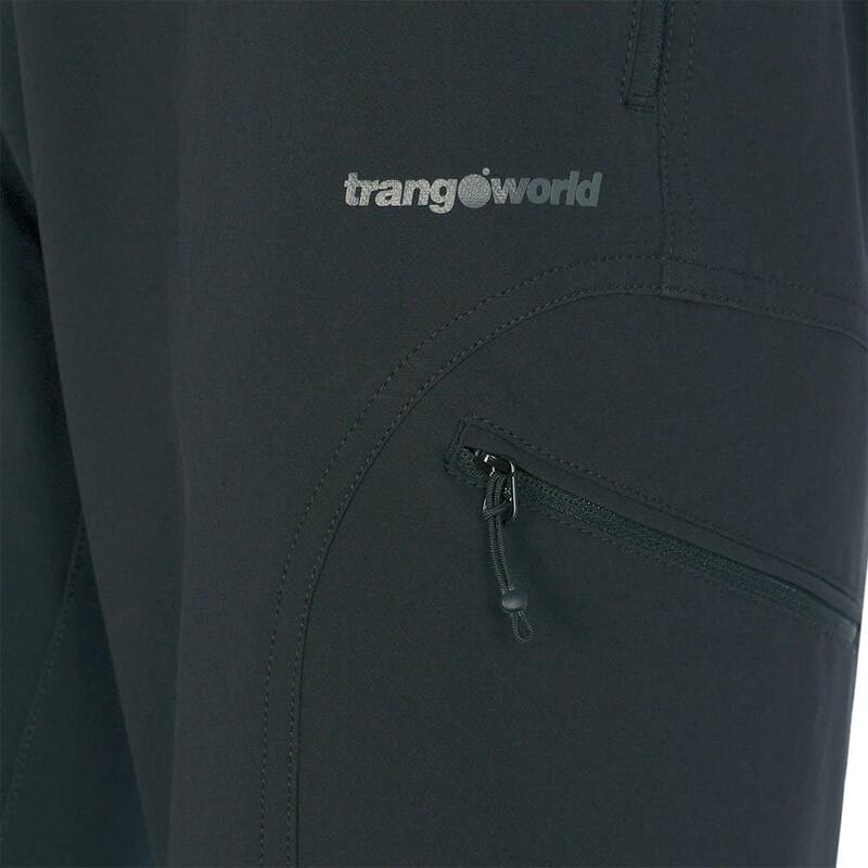 Pantalones Senderismo Hombre - TRANGO Mourelle KB - Negro