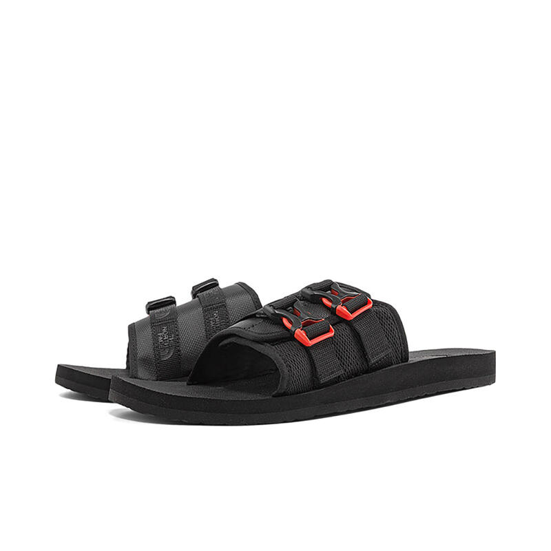 Trekking Base Camp Strap Slide Men Swimming Sandal - Black