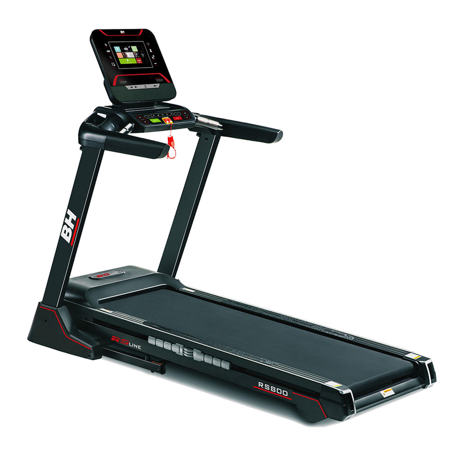 Bh Fitness - Tapis De Course Rs800 Multimedia G6176tft Écran Tactile Ftms - Tapis De Course - Noir - Taille Unique - Decathlon