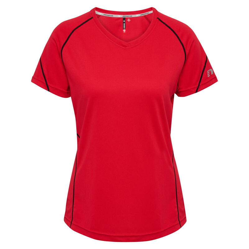 Instap T-Shirt Base Coolskin Hardlopen Heren NEWLINE