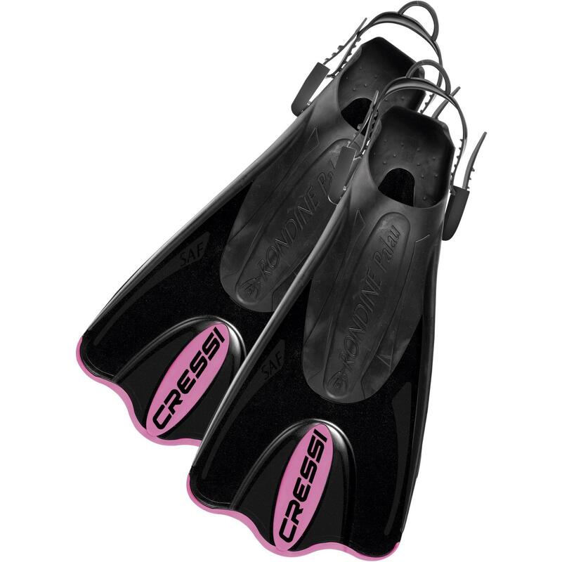 Palau Saf Adult Short blade snorkeling fins - Pink