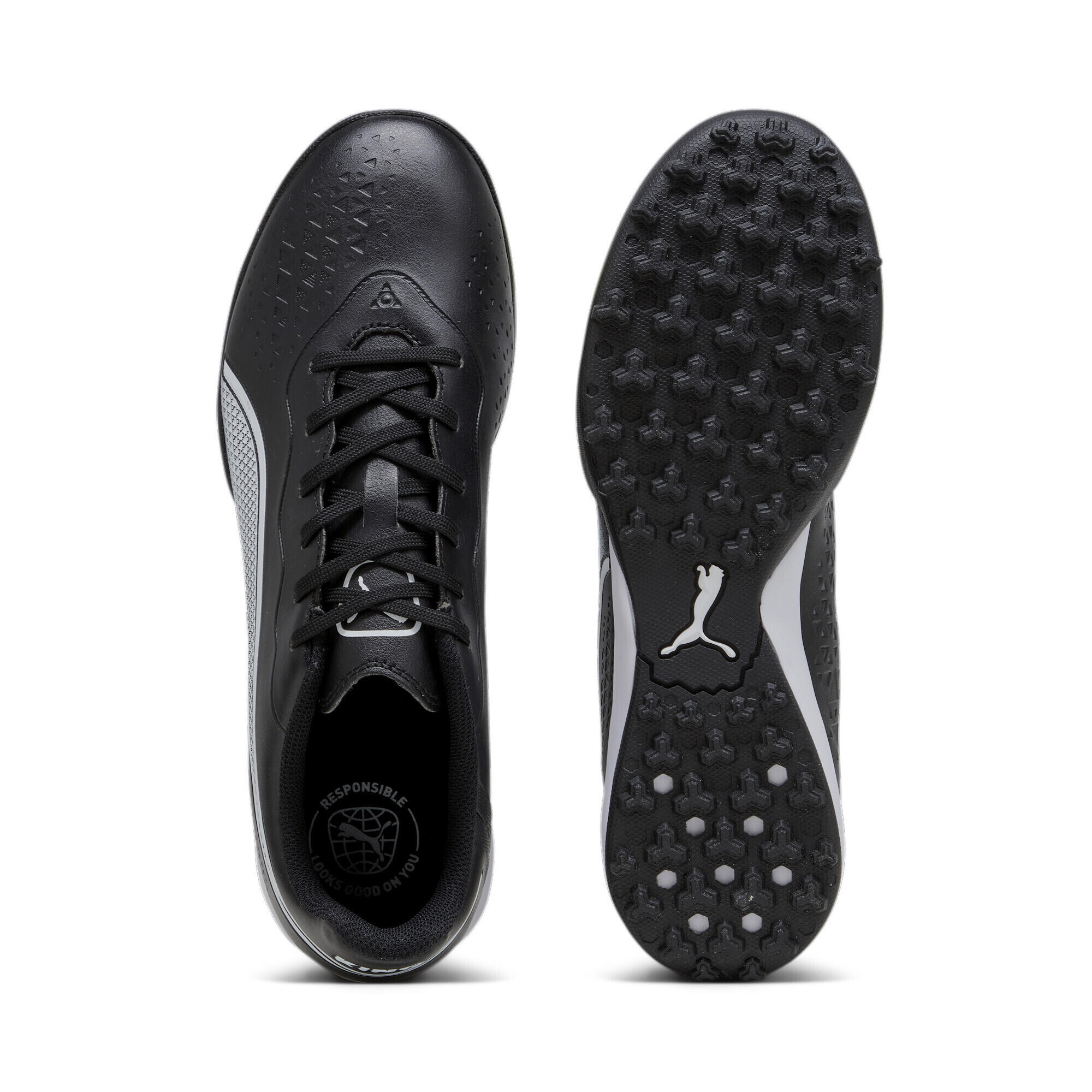 KING MATCH TT voetbalschoenen PUMA Black White 6/7